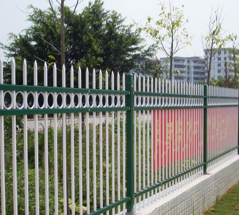 小区花园草坪锌钢围栏 高清细节图鉴与加工定做指南